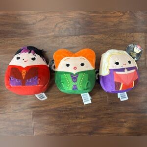 Set of Three Hocus Pocus Small Disney Squishmallows